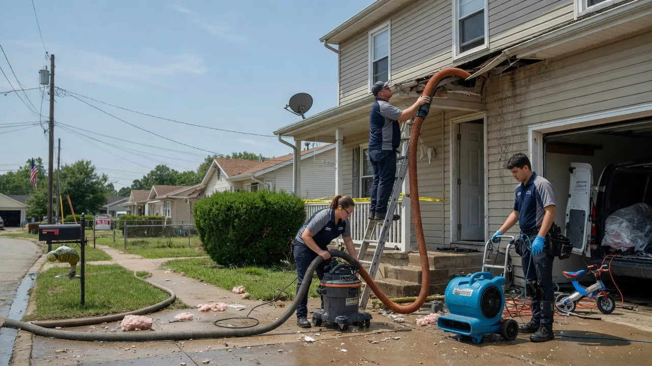 Water Damage Restoration in Twin Oaks, OK near me